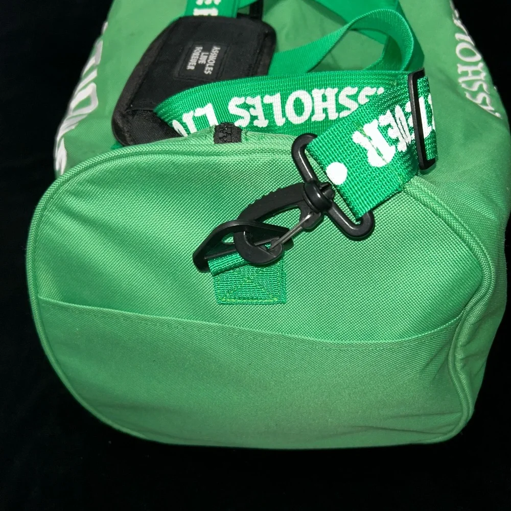 Emotional Baggage Green Duffel Bag - Picture 4 of 12